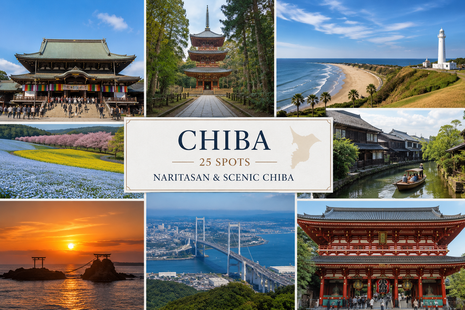 Chiba Prefecture attractions, Japan